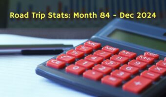 Road Trip Stats Month 84 December 2024