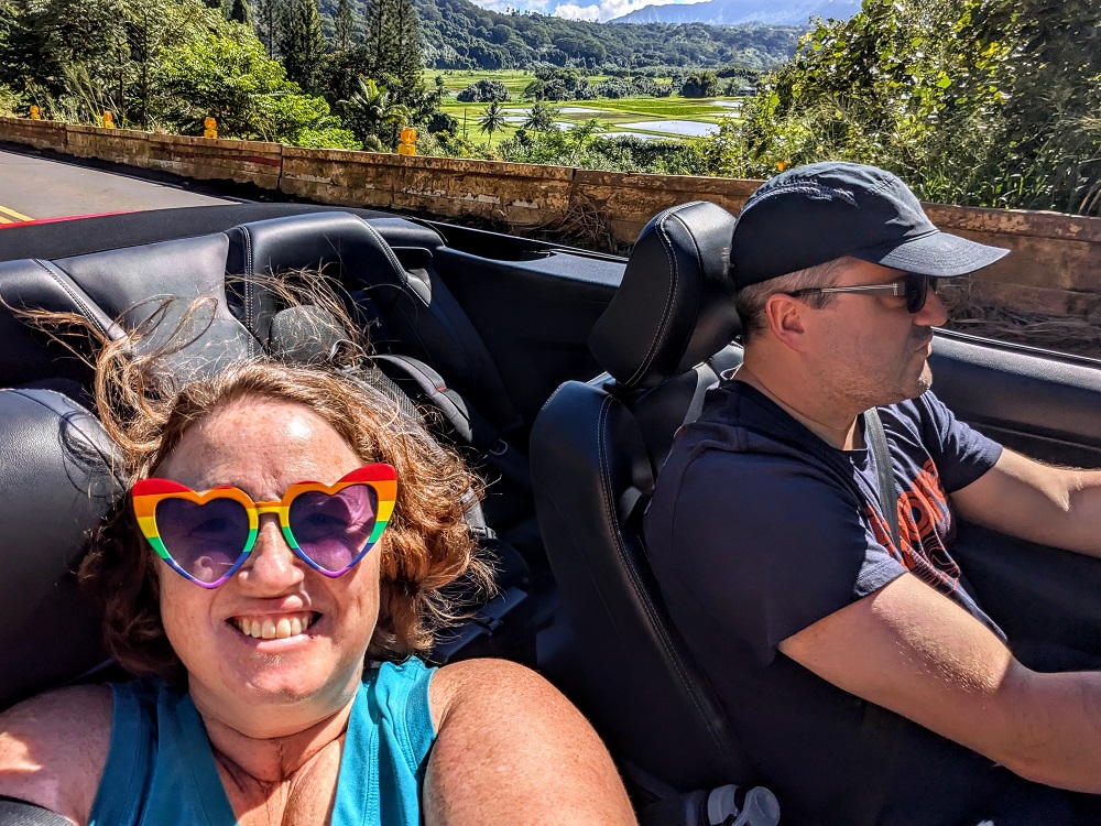 Enjoying having the top down