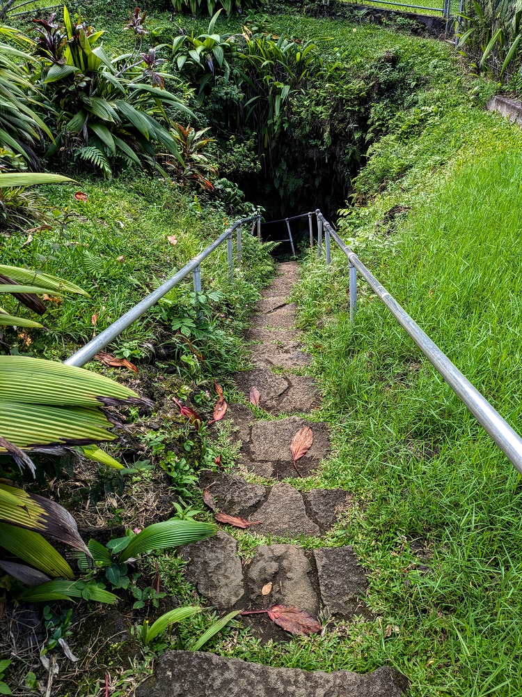 Entrance of the Hana Lava Tube