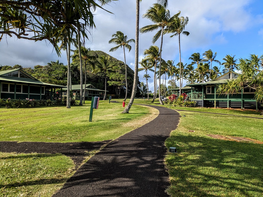 Grounds of the Hana-Maui Resort in Hawaii