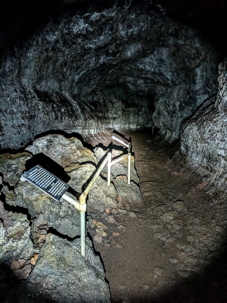 Inside the Hana Lava Tube