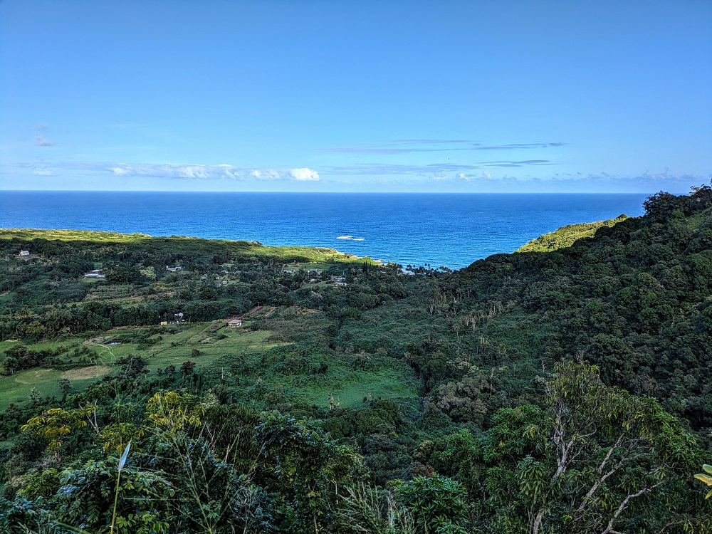 Wailuaiki Bay view