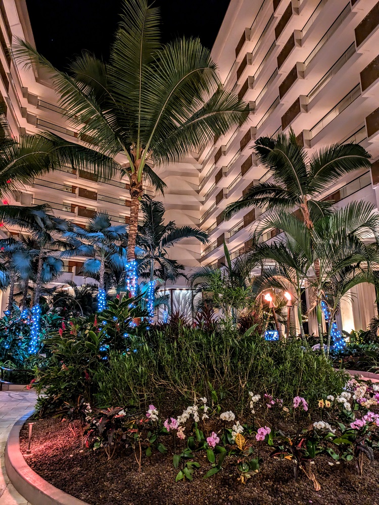 Atrium of the Hyatt Regency Maui Resort & Spa