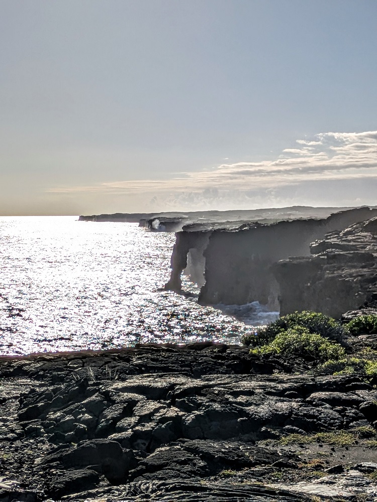 Hōlei Sea Arch in Hawaii Volcanoes National Park
