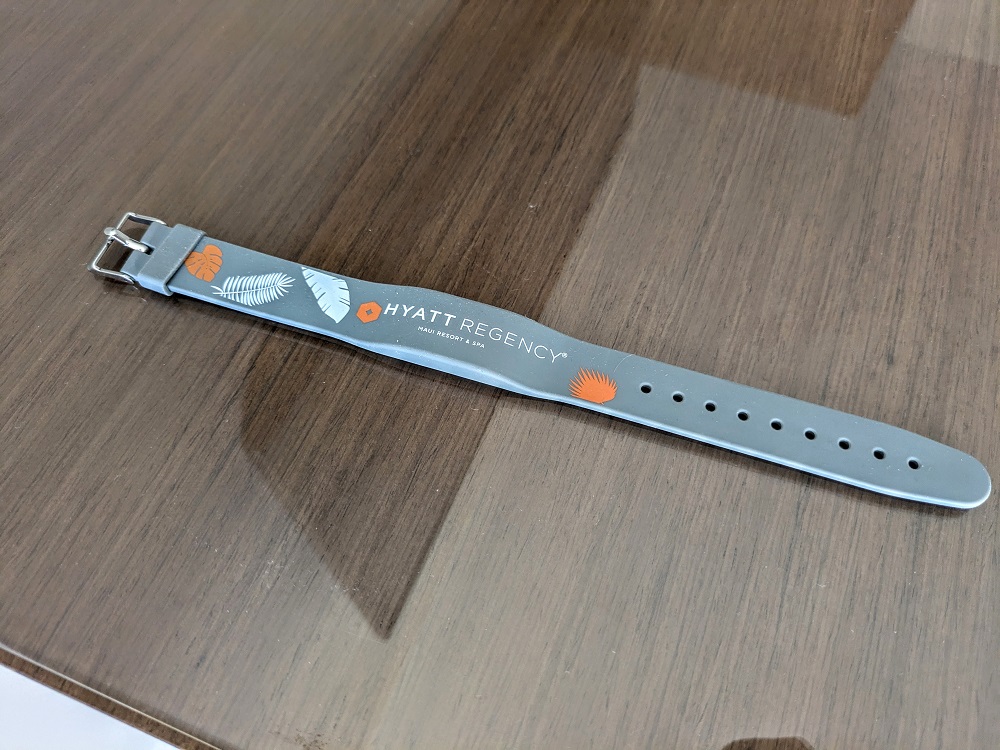 Hyatt Regency Maui Resort & Spa bracelet room key
