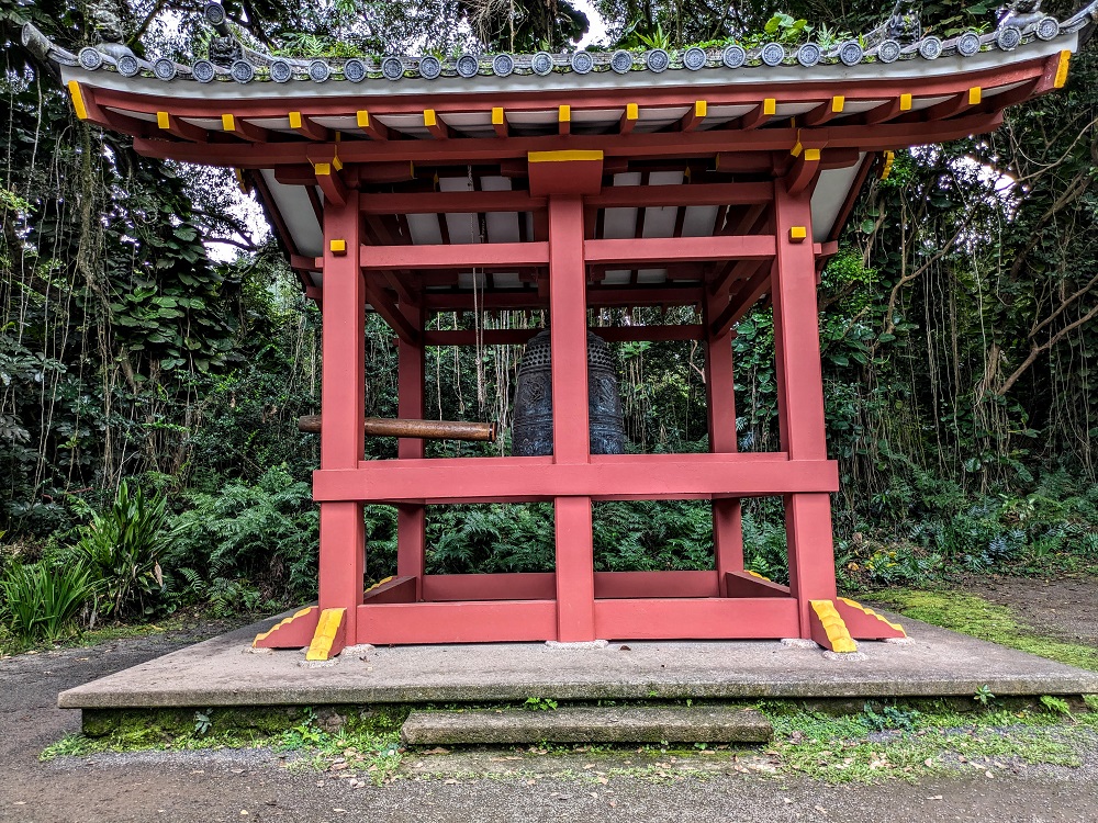 Peace Bell at Byodo-In Temple on Oahu