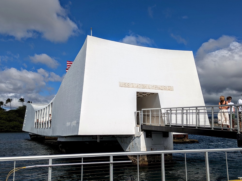 USS Arizona Memorial at Pearl Harbor National Memorial