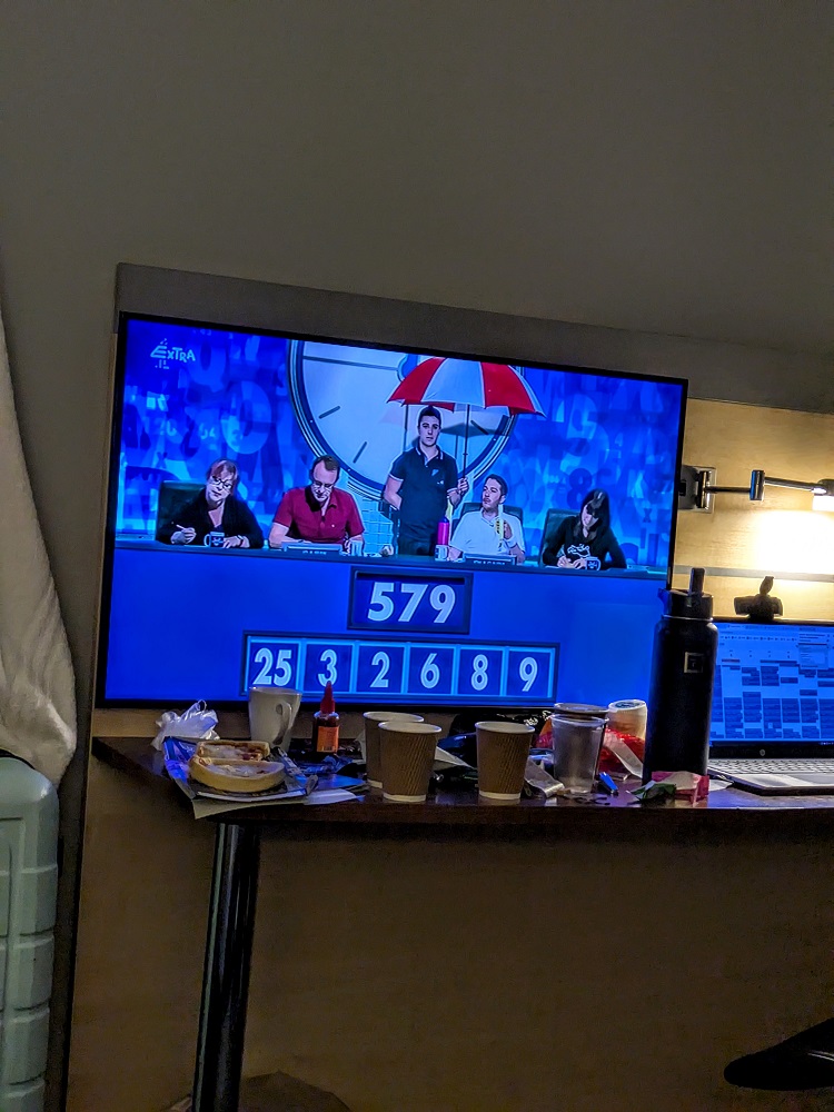 8 Out of 10 Cats Does Countdown numbers game