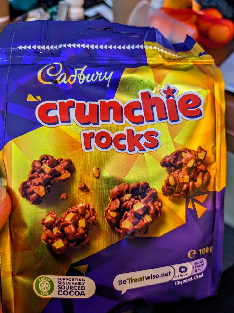 Cadbury Crunchie Rocks