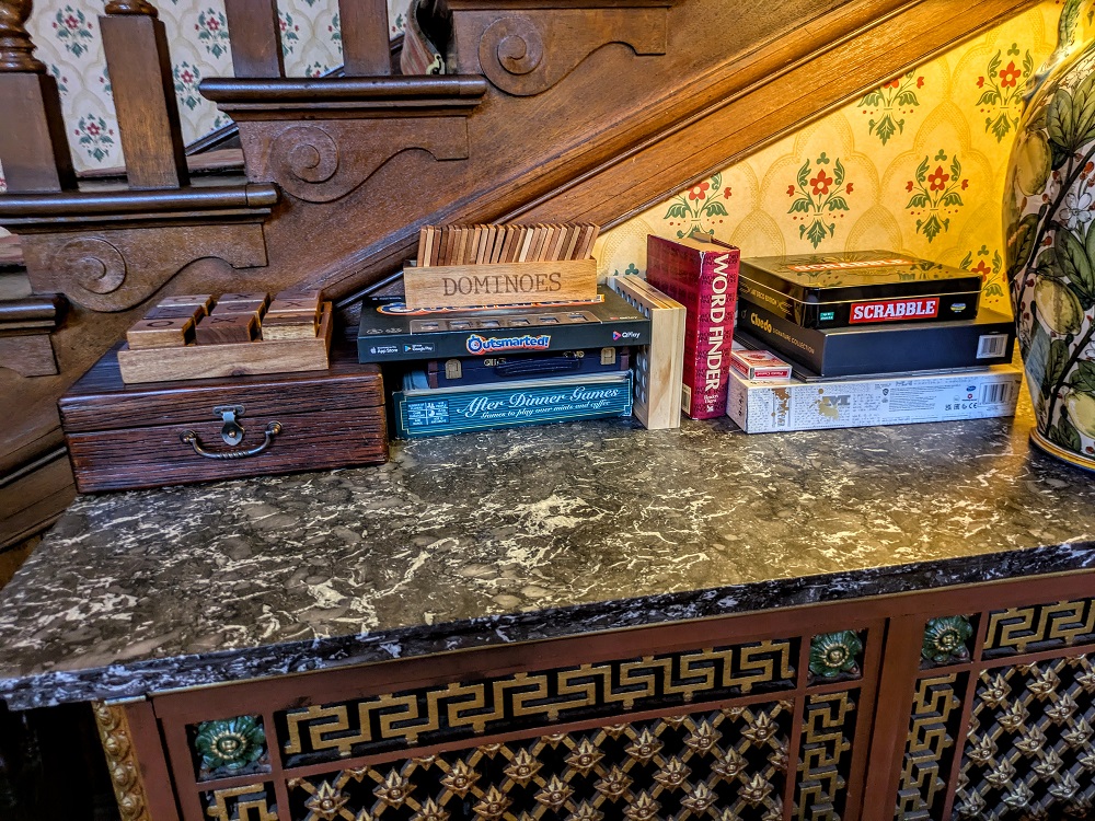 Inverlochy Castle Hotel - Board games