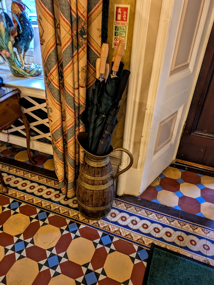 Inverlochy Castle Hotel - Guest umbrellas