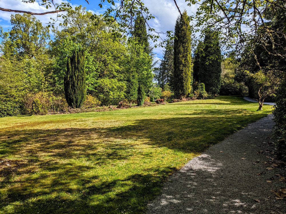 Inverlochy Castle Hotel - Walking path to the Walled Garden