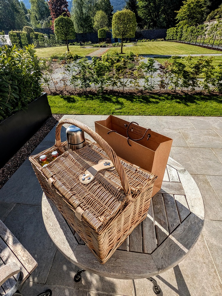 Inverlochy Castle Hotel - Walled Garden breakfast hamper