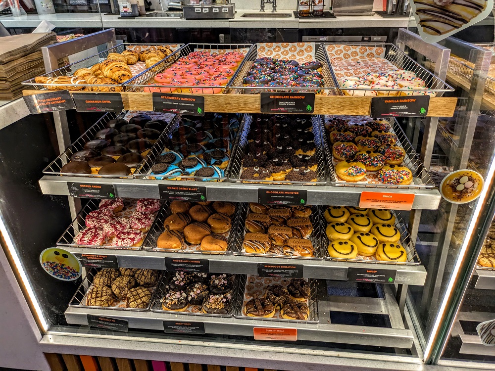 More of the donuts available at Dunkin' in the UK
