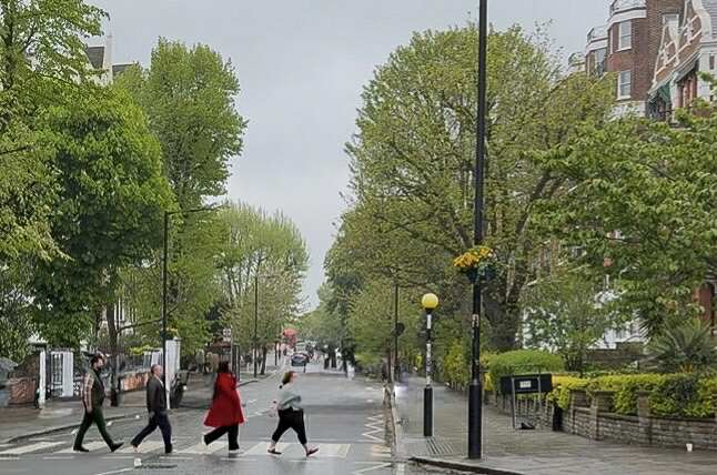 Our Abbey Road photo shoot
