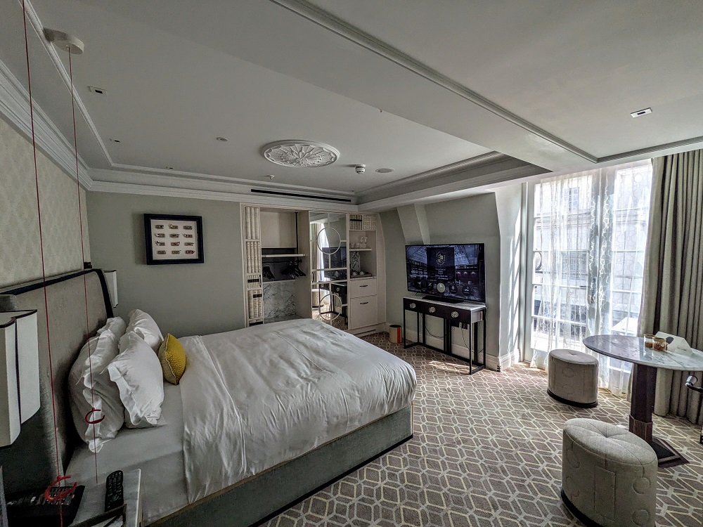 Our room at the Great Scotland Yard Hotel