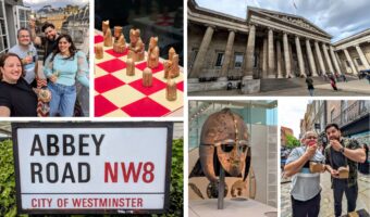 Saga 2025 Day 1 London - Police Station Hotel, British Museum, Dinner In Darkness & Abbey Road