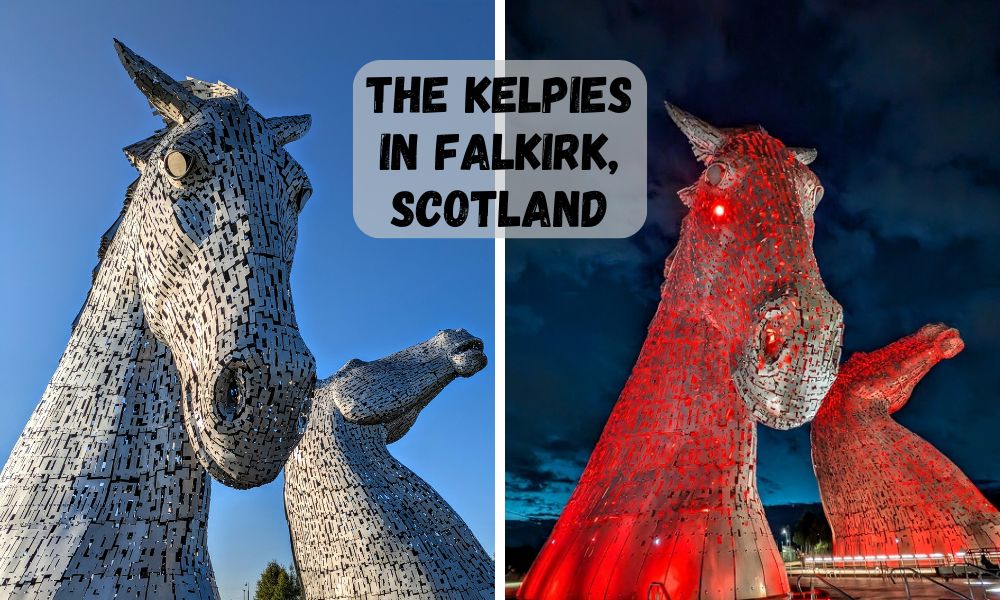 The Kelpies In Falkirk Scotland