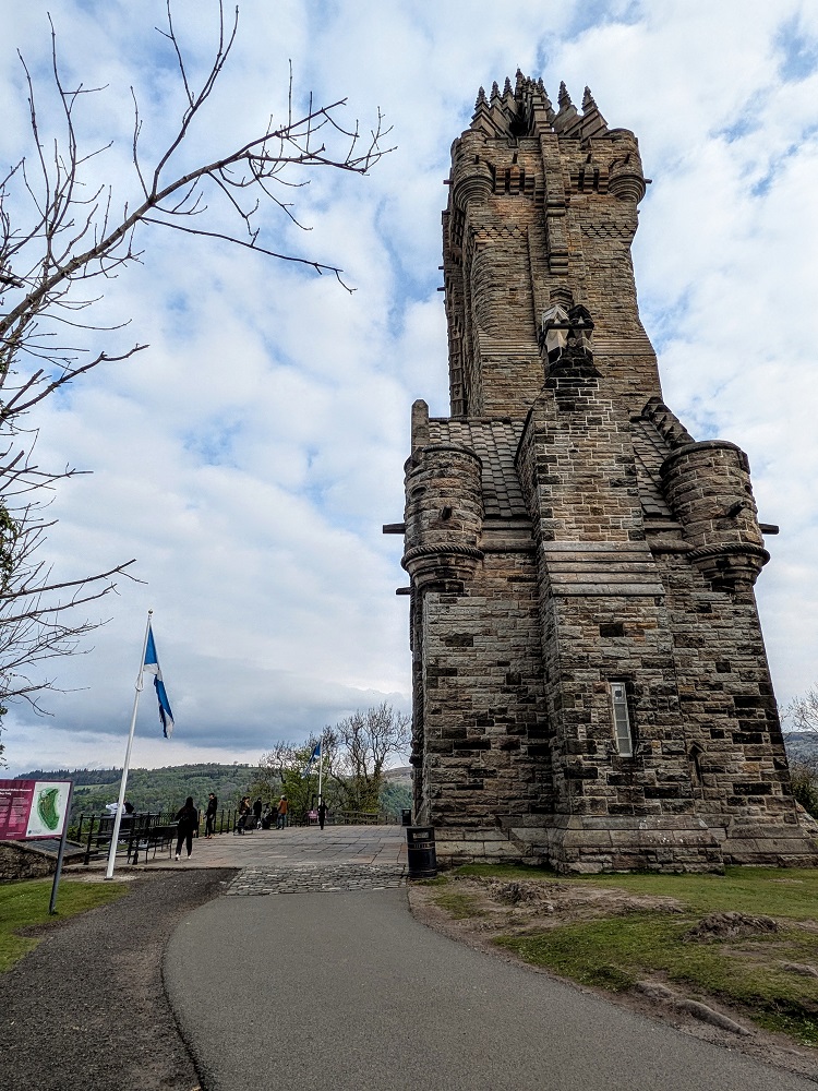 The National Wallace Monument in Stirling, Scotland