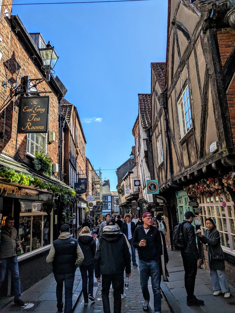 The Shambles in York, England