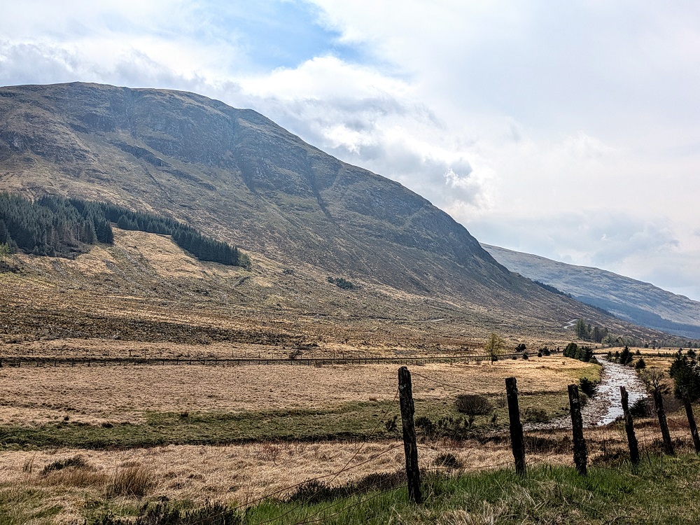 The view while driving through Arrivain