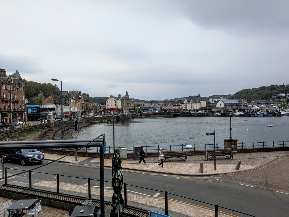 View from The Oban Inn