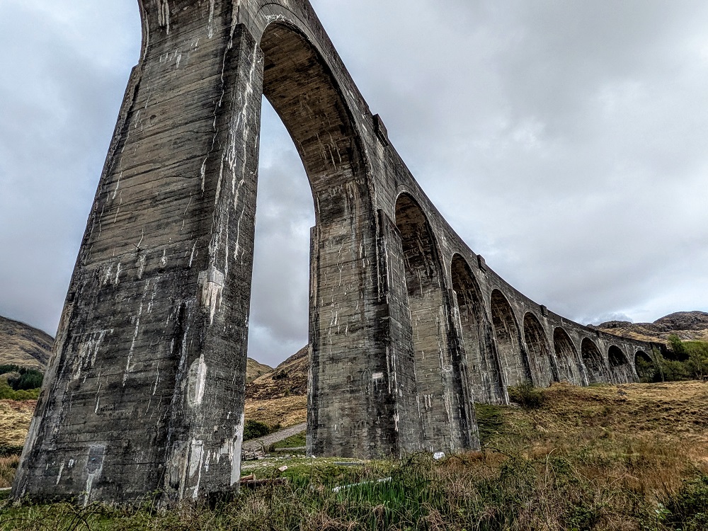 Glenfinnan Viaduct from below