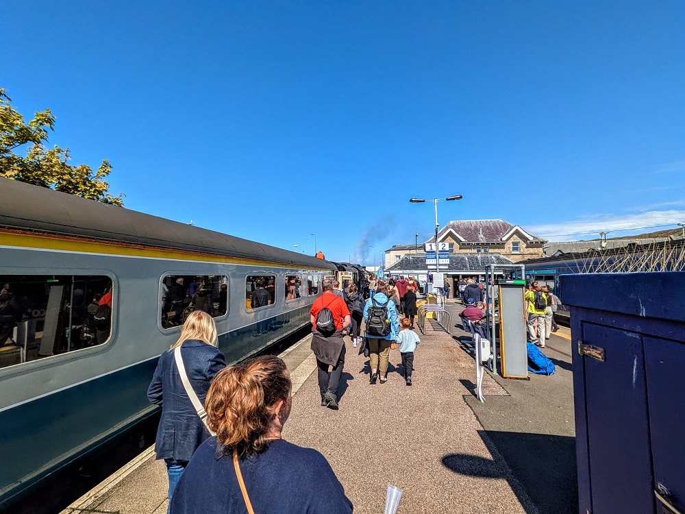 Mallaig train station