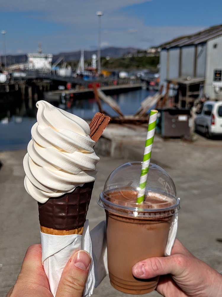 Our ice cream and shake