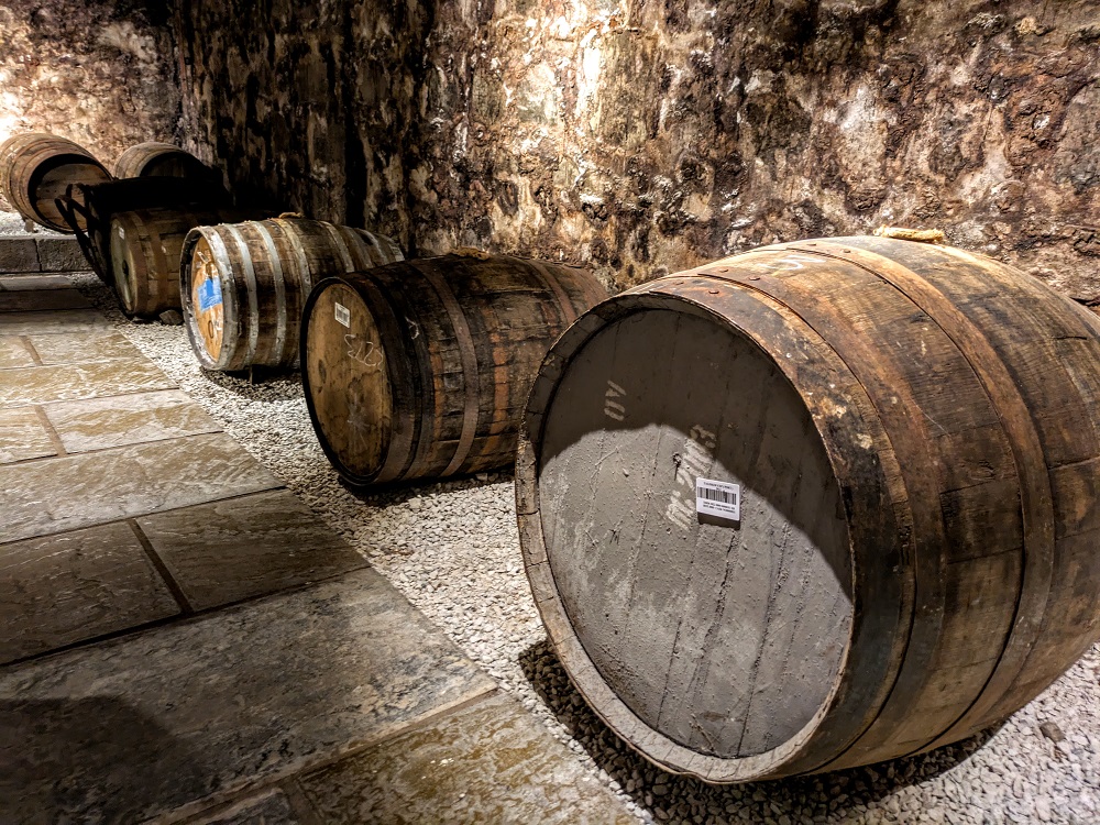 The 5 casks of Talisker that we'd be drawing from