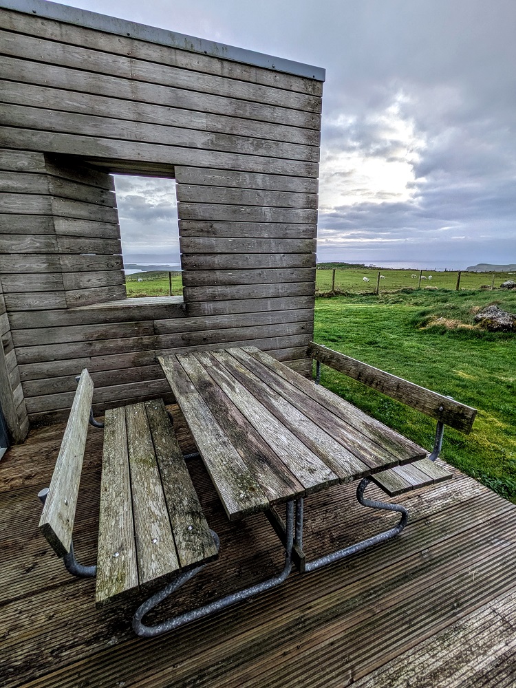 The Two Byres, Isle of Skye - Picnic table 1