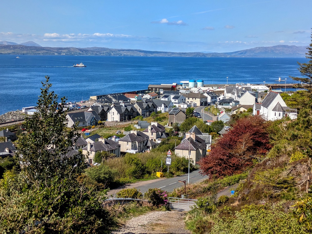 View of Mallaig from Mallaig View Point