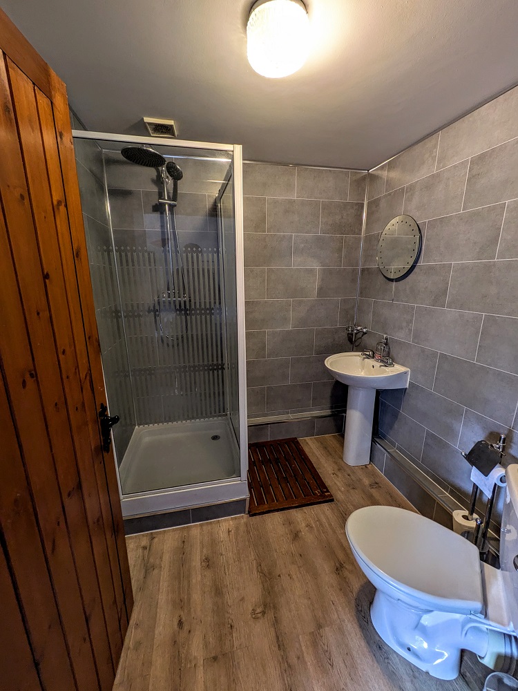 Bathroom off the master bedroom