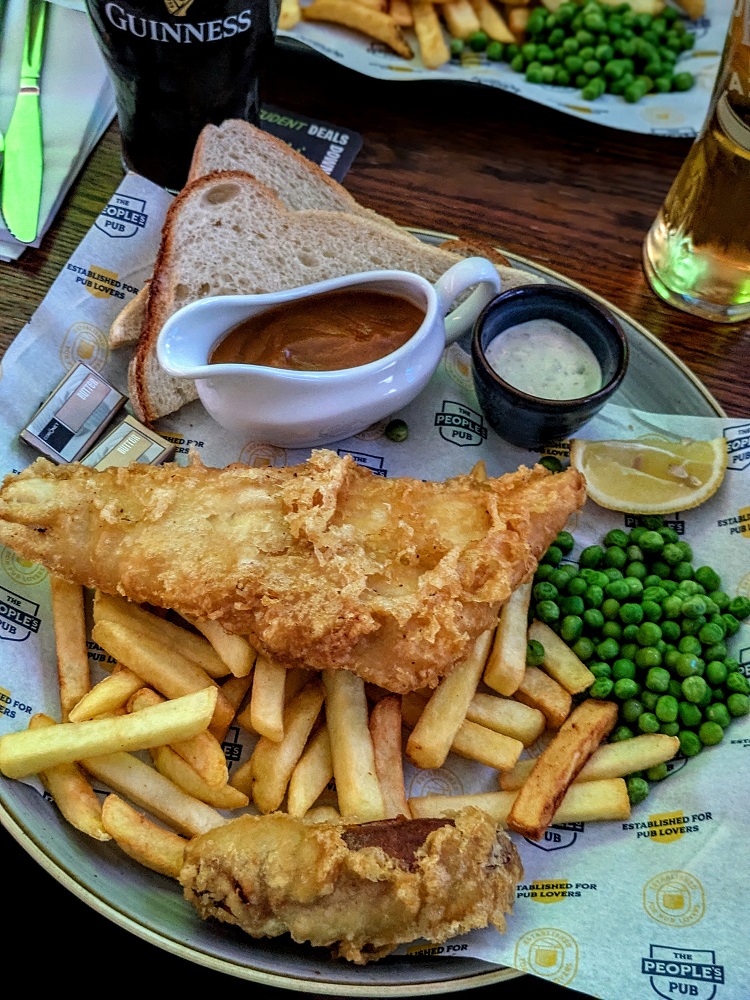 Chippie feast at Foundry Aberdeen