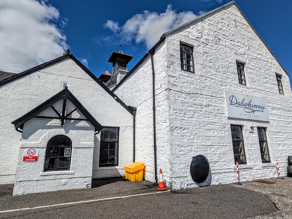 Dalwhinnie Distillery in Scotland