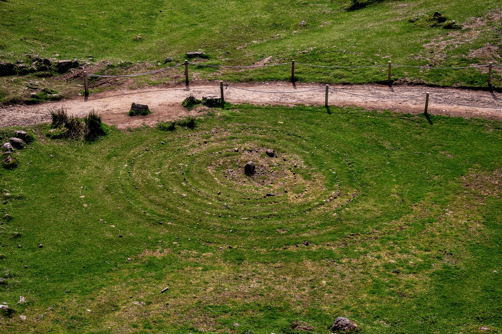 Labyrinth in the Fairy Glen on Skye