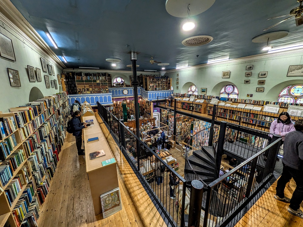 Leakey's Bookshop in Inverness, Scotland