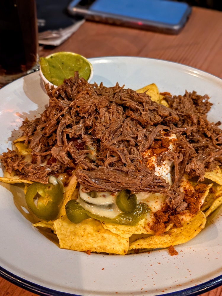 Nachos at Scotch & Rye