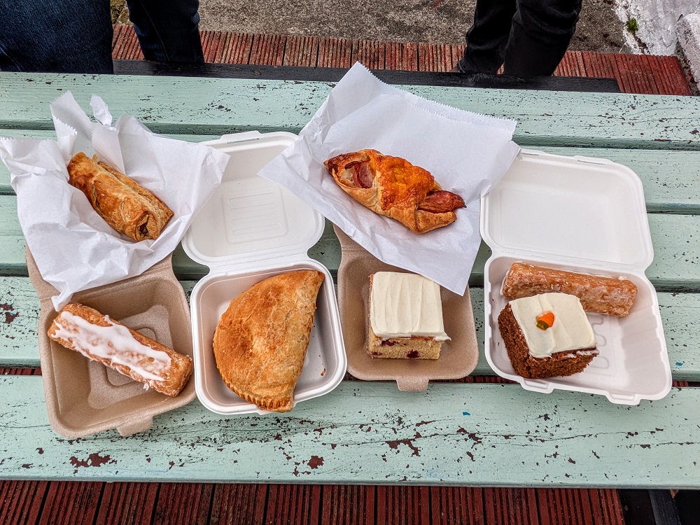 Our haul from Dunvegan Bakery