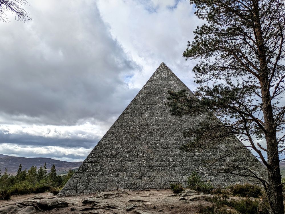 Prince Albert's Cairn at Balmoral in Scotland