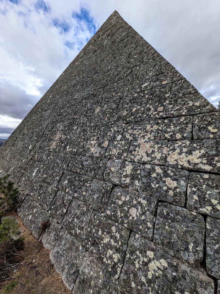 Side view of Prince Albert's Cairn