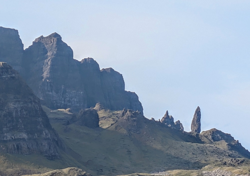The Old Man of Storr from a distance