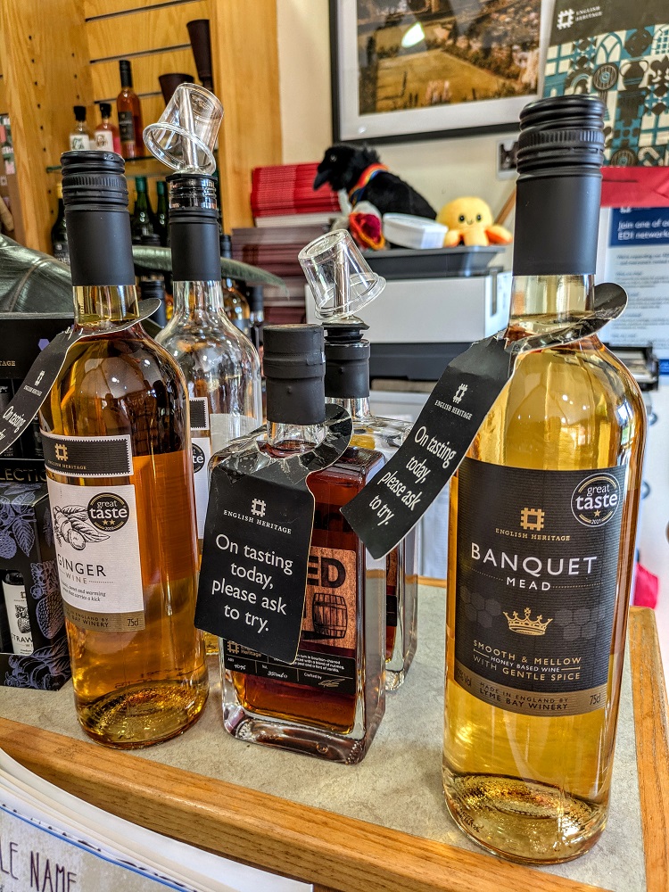 Barnard Castle - Ginger wine, spiced rum and mead tasting