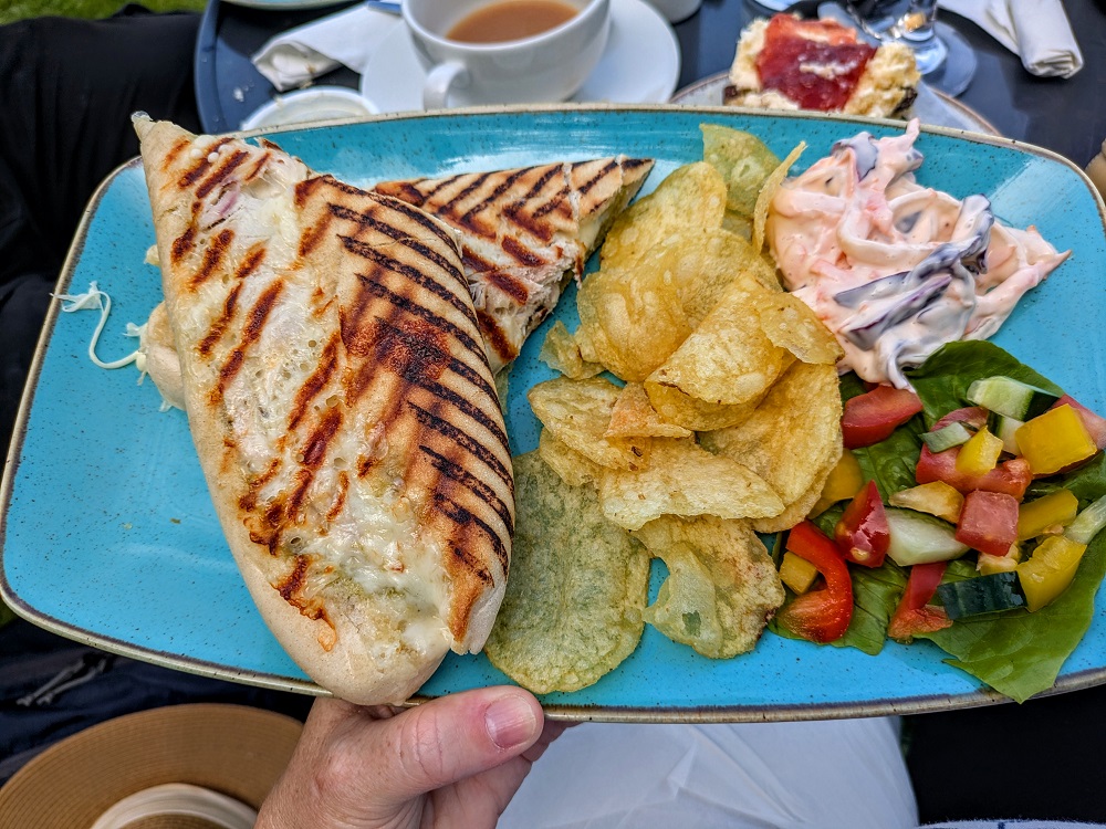 Chicken & cheese panini