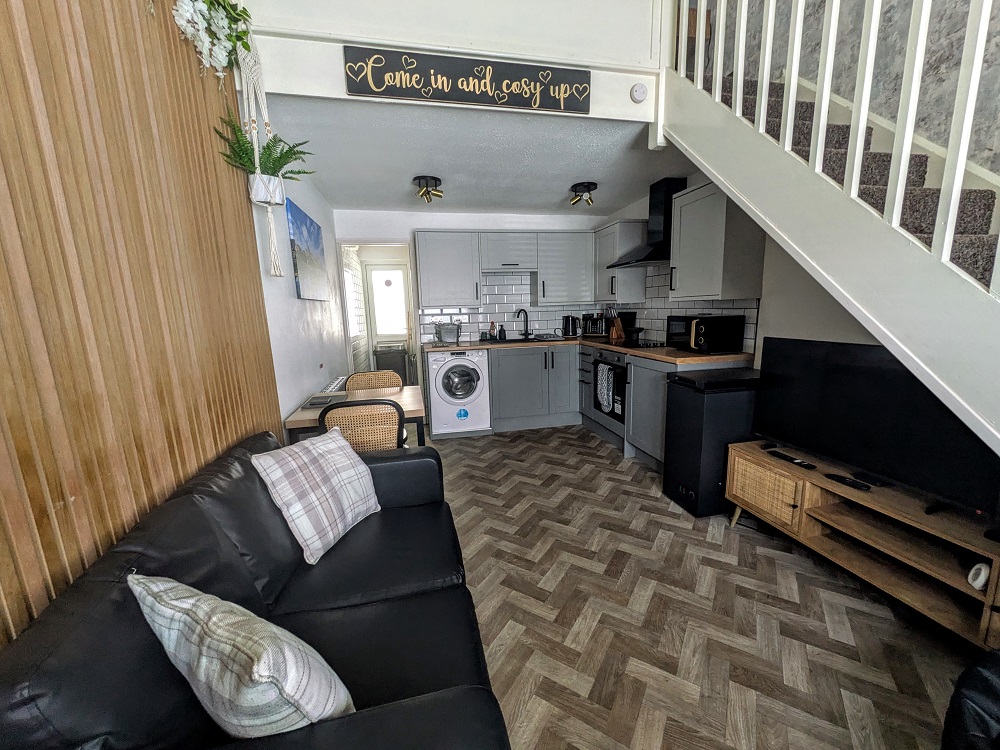 Downstairs of our Airbnb in Pembroke