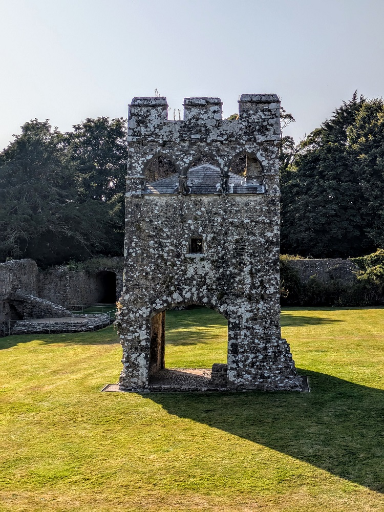 Gatehouse at Lamphey Bishops Palace