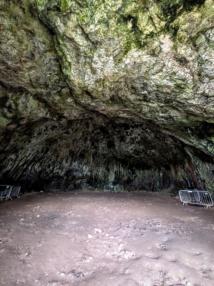 Pembroke Castle - Inside Wogan Cavern