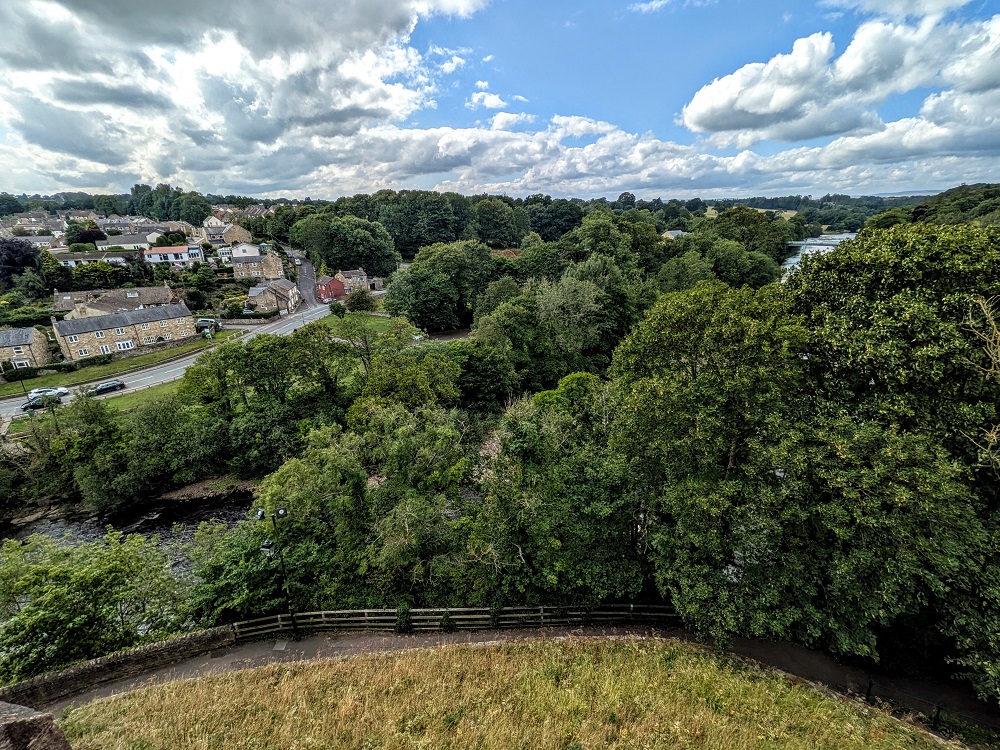 View of River Tees from Barnard Castle