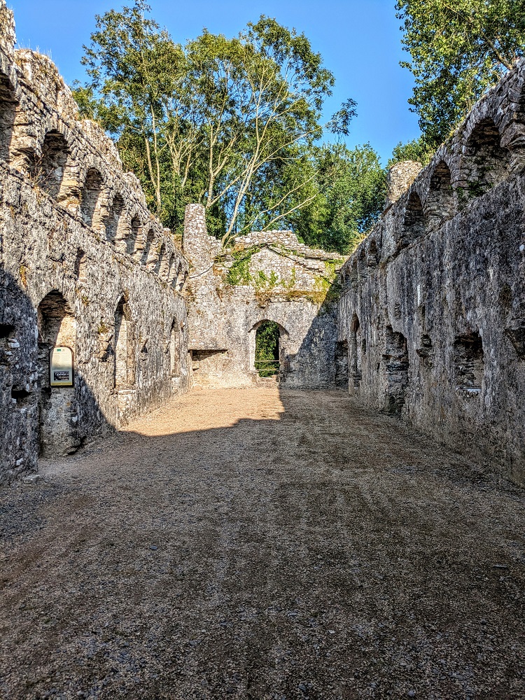 Western Hall at Lamphey Bishops Palace