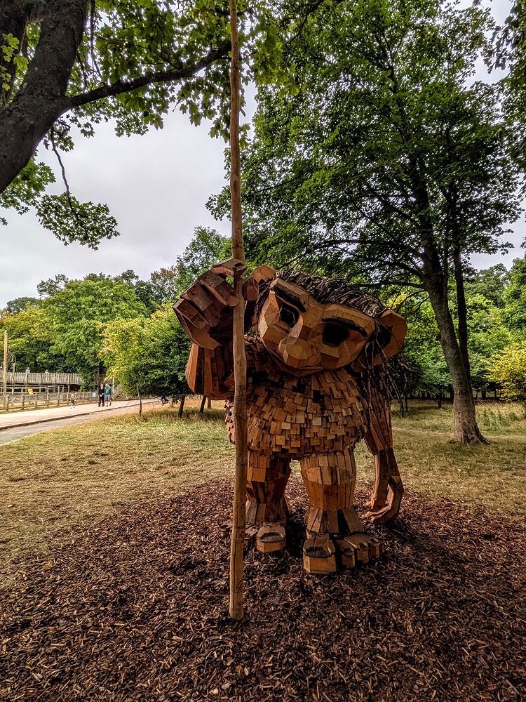 Finding Thomas Dambo's Trolls At Whipsnade Zoo - No Home Just Roam